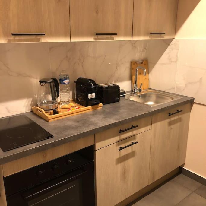 Superbe Appartement Tout Equipe, Le Nid D'Eva A Metz Gare, Parking Prive, Balcon, F2, 50M2, 3P Kültér fotó